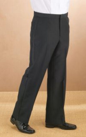 Men’s Plain Front Tuxedo Trouser