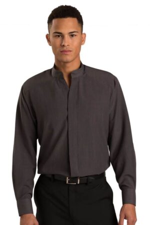 Men’s Upscale Stand Up Collar Performance Shirt