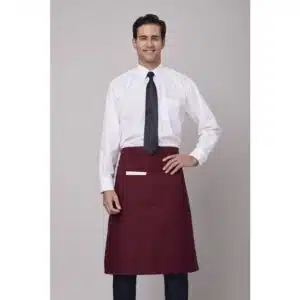 Double Pocket Bistro Apron Restaurant Uniform