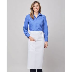 Unisex One Patch Pocket Bistro Apron