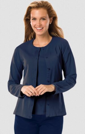 Ladies’ Long Sleeve Button Front Cardigan