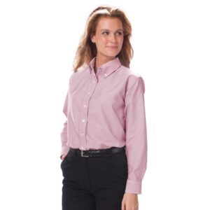 Ladies’ Long Sleeve Oxford Shirt