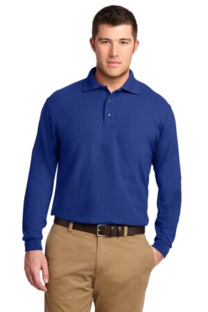 Unisex Silk Touch Long Sleeve Sport Shirt
