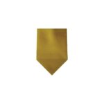 Satin Solid Gold Pre-Tied Tie