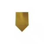 Satin Solid Gold Pre-Tied Tie