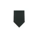 Black Ribbed Stripe Tie