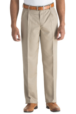 Edwards Men’s Microfiber Pleated Dress Pant