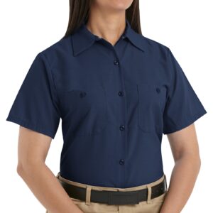 Ladies’ Short Sleeve Utility Work Shirt