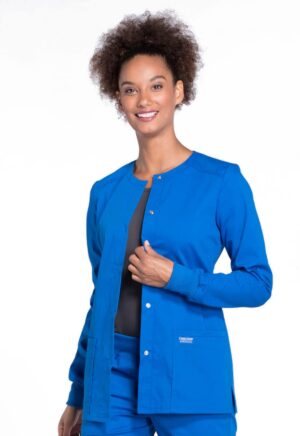 Cherokee Women’s Professional Snap Front Jacket