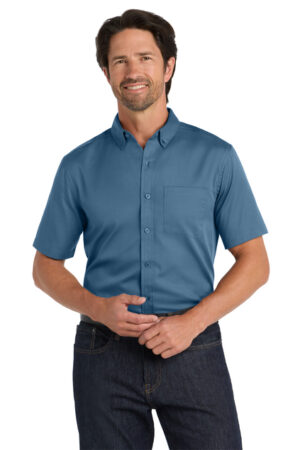 Port Authority Men’s Short Sleeve ProFormance Twill Shirt