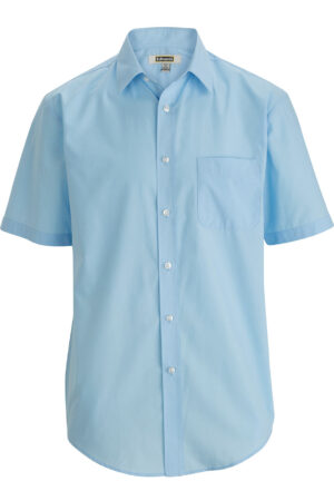 Men’s Short Sleeve Essential Broadcloth Shirt