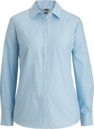 Ladies’ Long Sleeve Essential Broadcloth Shirt