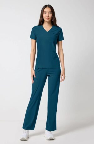 Infinity Pursuit by Cherokee Women’s 2-Pocket Shaped V-Neck Scrub Top