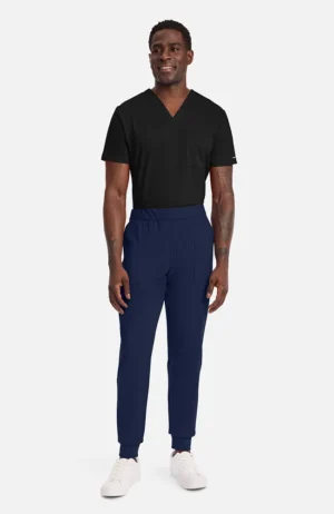 Cherokee Achieve Men's 5-Pocket Pull-On Jogger Scrub Pant