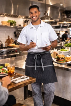 Uncommon Chef Cadence Waist Apron
