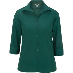Edwards Ladies’ Essential Lightweight Poplin 3/4 Sleeve Shirt