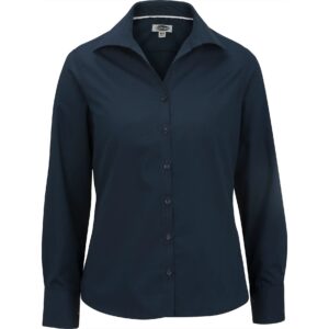 Edwards Ladies’ Essential Lightweight Poplin Long Sleeve Shirt