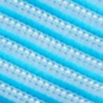 Azure Blue Textured Jacquard