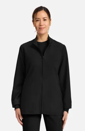 WW Originals Ultra by Cherokee Women’s 2-Pocket Zip Front Scrub Jacket