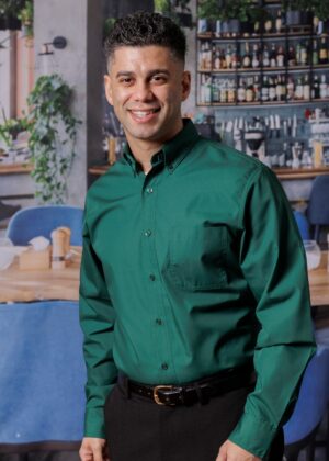 Men's Easy Care Poplin Long Sleeve Shirt