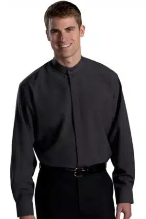 Men's Upscale Long Sleeve Banded Performance Shirt