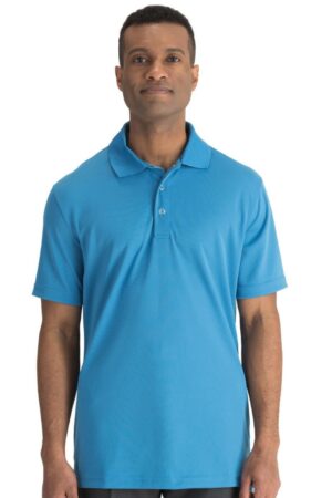 Edwards Men's Snap Front Hi-Performance Short Sleeve Polo