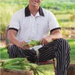 Classic Chef Pant with 2″ Elastic Waist-Black-with-White-Stripe