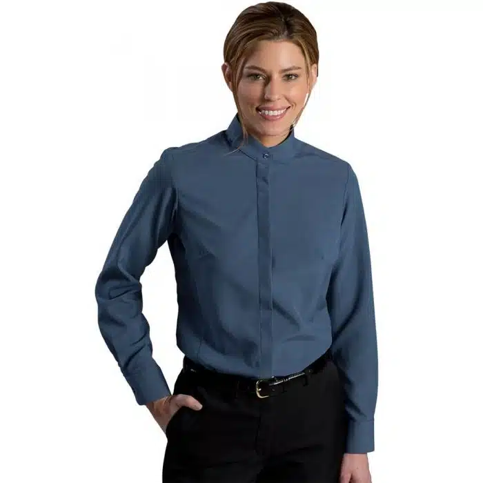 Ladies’ Upscale Long Sleeve Banded Performance Shirt Ladies' Upscale Long Sleeve Banded Performance Shirt