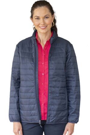Edwards Unisex Puffer Full Zip Packable Jacket