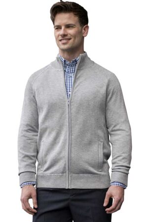 Edwards Unisex Full-Zip Sweater Jacket with Pockets