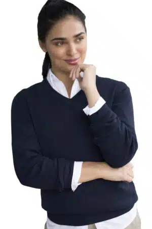 Edwards Unisex Essential V-Neck Acrylic Sweater