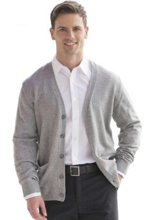 Edwards Unisex Jersey Knit Acrylic Cardigan with Pockets