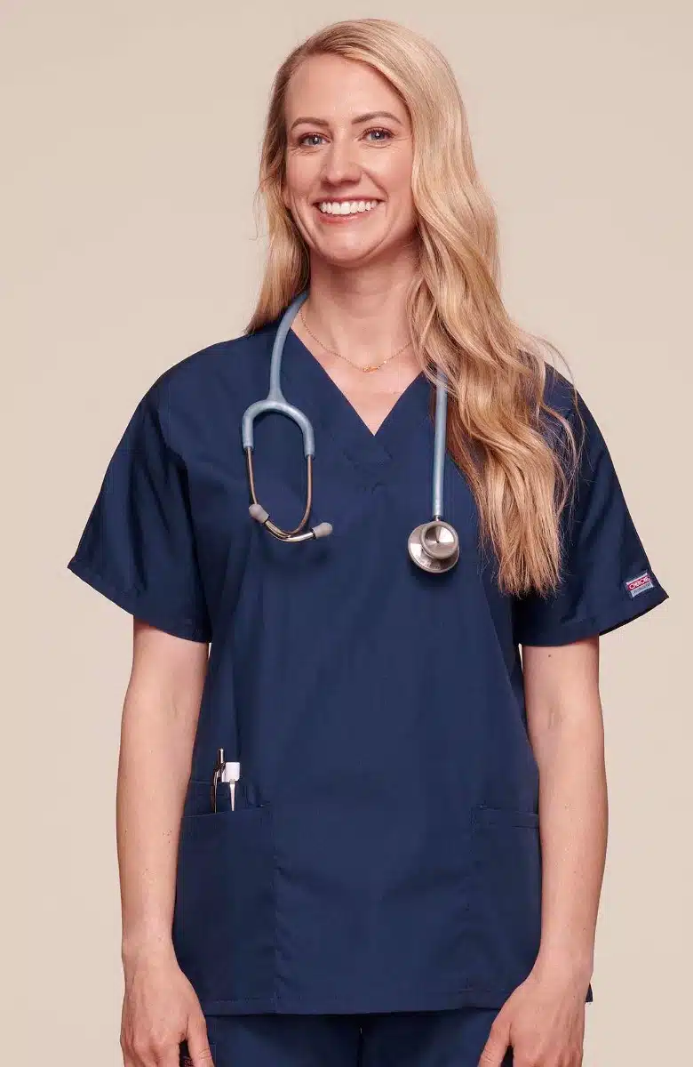 Cherokee Workwear Ladies’ V-Neck Top Cherokee Workwear Ladies' V-Neck Top