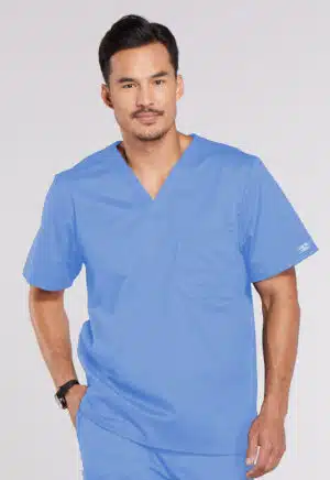 Cherokee Men's Core Stretch Tuckable V-Neck Top