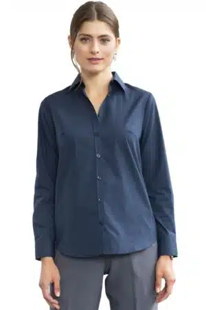 Edwards Ladies' Long Sleeve Essential Broadcloth Blouse