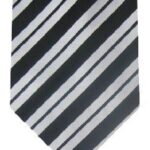 Corded Stripe Black & White