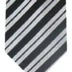 Corded Stripe Black & White