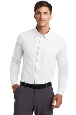 Men’s Long Sleeve Knit Shirt