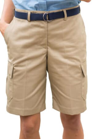 Edwards Ladies' Flat-Front Utility Chino Cargo Short