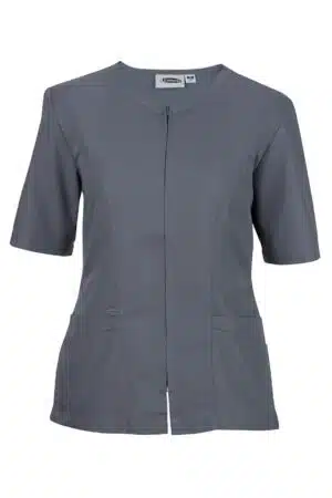 Edwards A-Style Ladies' Short Sleeve Zip Front Tunic