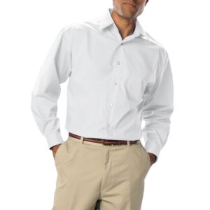 Men's Easy Care Stretch Poplin Long Sleeve Shirt