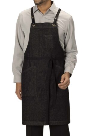 Edwards 3-Pocket Denim Bib Apron