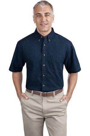 Men’s Short Sleeve Premium Denim Shirts