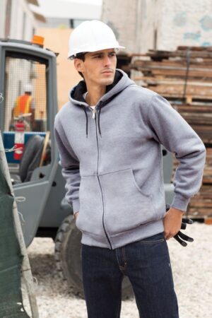 Heavy Weight Full Zip Hooded Sweatshirt