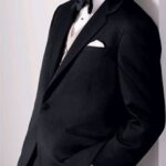 Men’s One Button Notch Lapel Tuxedo Jacket