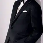 Men’s One Button Notch Lapel Tuxedo Jacket