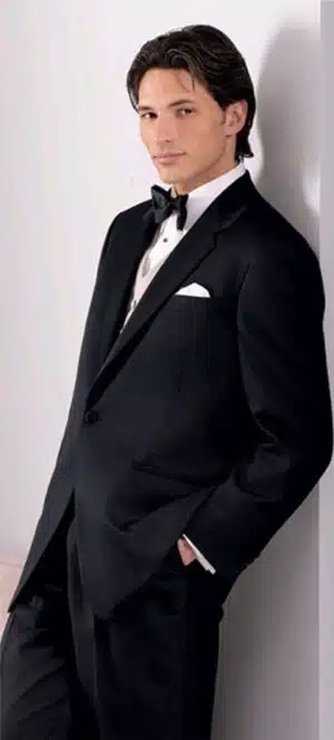 Men's One Button Notch Lapel Tuxedo Jacket