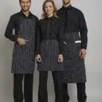 Chalk Stripe Bistro Apron