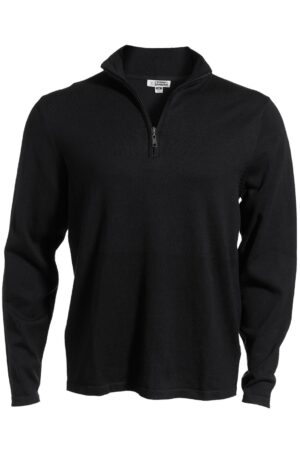 Edwards Unisex Quarter-Zip Fine Gauge Sweater