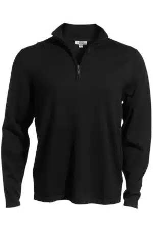 Edwards Unisex Quarter-Zip Fine Gauge Sweater